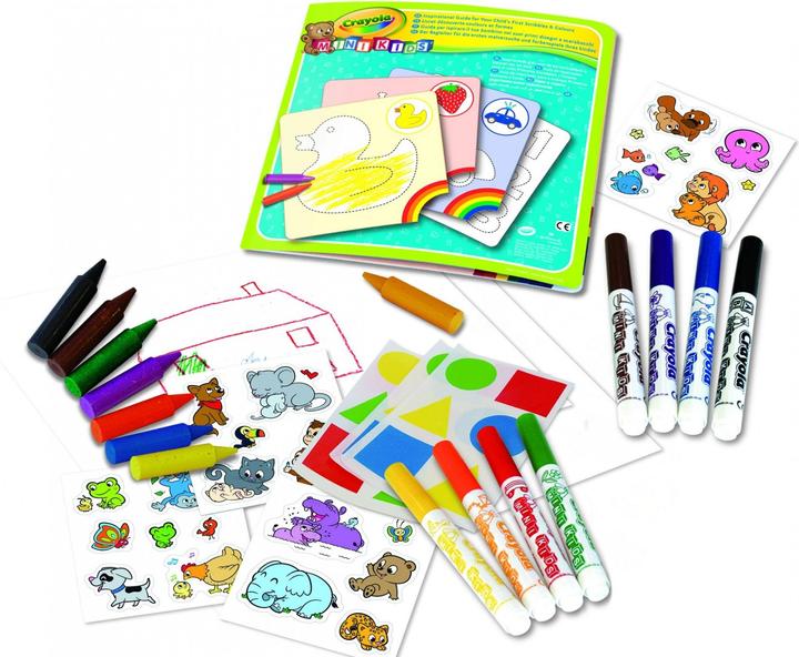 Produktbild Crayola Mini Kids - Farbe und Stickerset