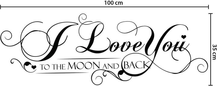 Produktbild Walplus I Love You (35 x 100 cm)