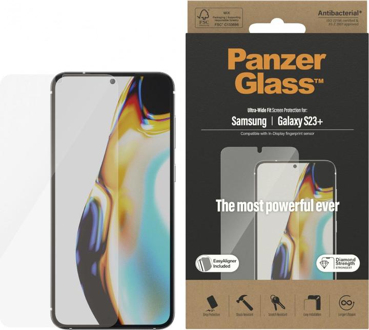 Produktbild PanzerGlass Ultra Wide (1 Stück, Samsung Galaxy S23+)