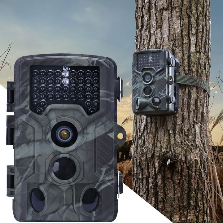 Actual product image Casativo Full HD wildlife camera with 3 motion sensors, continuous shooting & time-lapse function & night