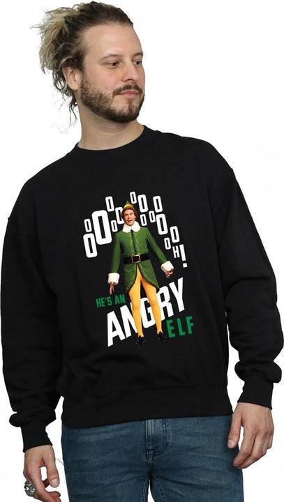 Actual product image Elf Mens Angry Sweatshirt (XL)