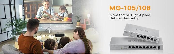 Actual product image Zyxel MG-105 (5 Ports)