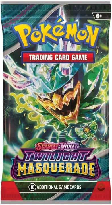 Actual product image Pokémon Twilight Masquerade (English, Booster Pack)