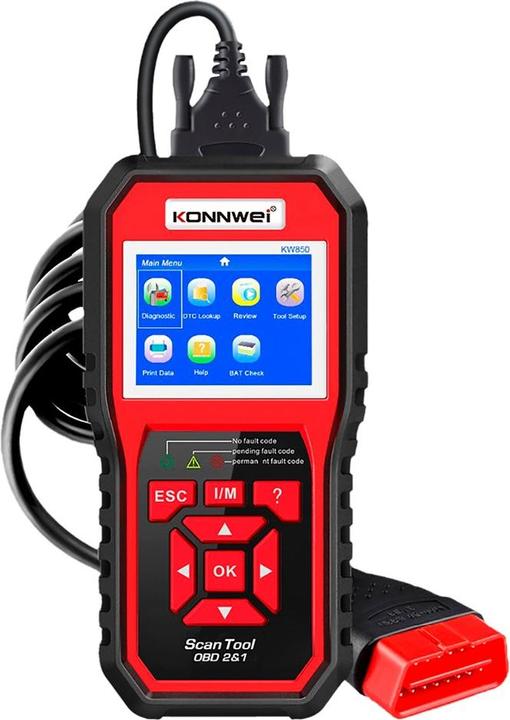 Konnwei Diagnostic meter, KW850 OBD2 scanner