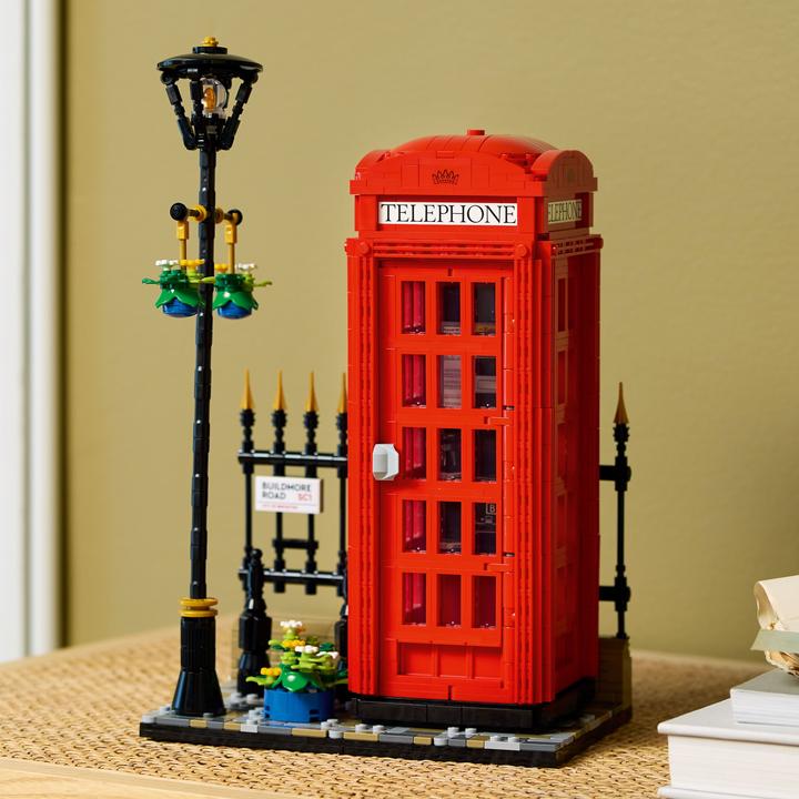 Produktbild LEGO Rote Londoner Telefonzelle (21347, LEGO Ideas, LEGO Seltene Sets)