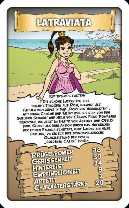 Actual product image Winning Moves WIN64404 - Top Trumps Asterix (EN),card game,2 players and up, 8 years and up (German)