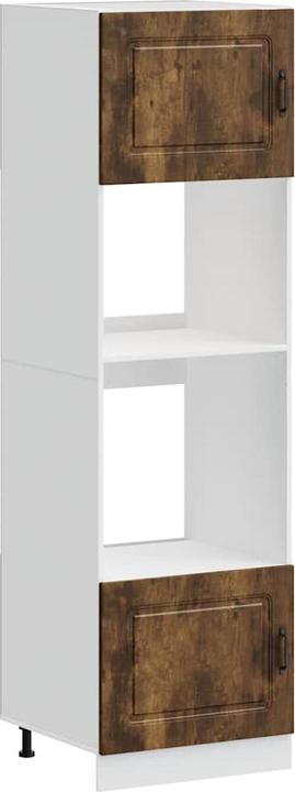 Immagine prodotto VidaXL Pensili per cucina 2 pezzi. Rovere affumicato Lucca (60 x 57 x 207 cm)
