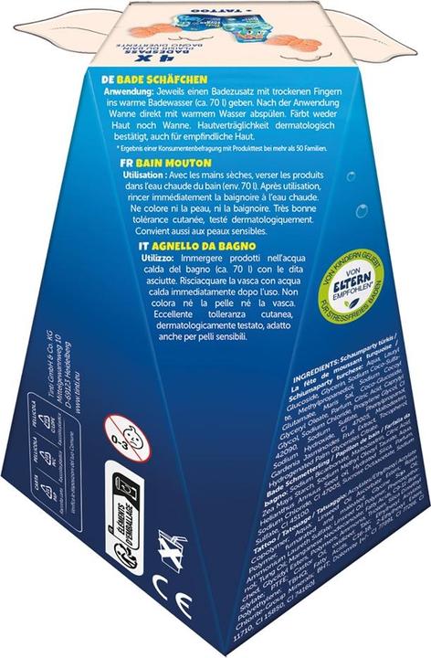 Actual product image Tinti Bade Schaf / Bade Hund (Bubble bath)