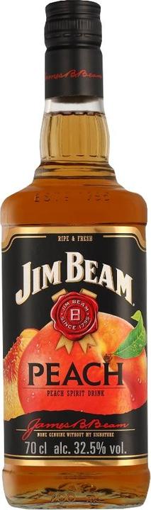 Actual product image Jim Beam Peach (Whisky liqueur, 1 x 70 cl)