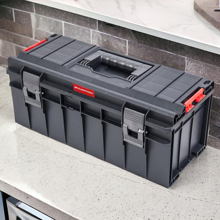 Image du produit Tool Brothers Toolbrothers RHINO L Mallette à outils ECO Basic hauteur L empilable 545 x 270 x 230 mm 22 l IP54