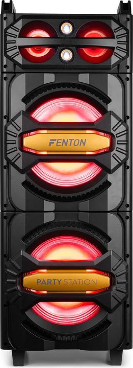 Actual product image Fenton Party speaker - LIVE2102 Partystation met Bluetooth en lichteffecten - Met (Active)