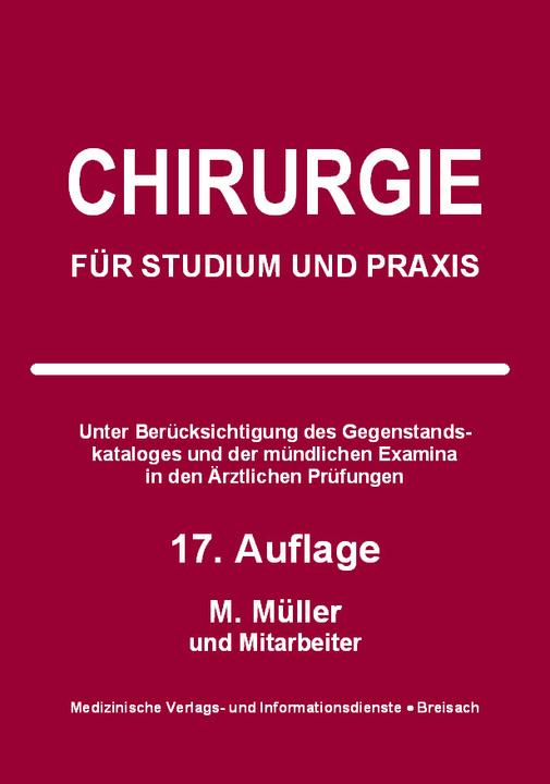 Produktbild Müller:Chirurgie (Deutsch, Markus Müller, 2024)