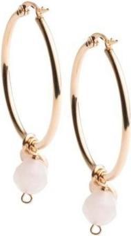 Image du produit Didyma Boucles D'Oreilles - Pierre Naturelle Quartz Rose