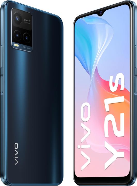 Actual product image Vivo Y21s (128 GB, Midnight Blue, 6.51", Dual SIM, 50 Mpx, 4G)