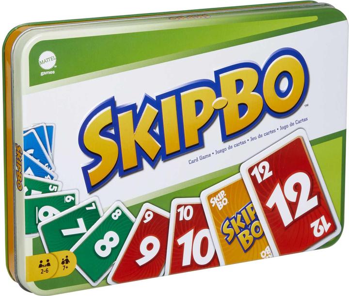 Actual product image Mattel Games Skip-Bo Deluxe (German)