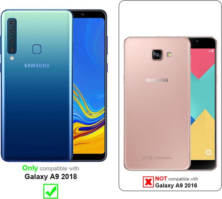 Immagine prodotto Cadorabo Vetro di protezione del display a schermo intero (1 Pezzo/i, Samsung Galaxy A9 (2018))