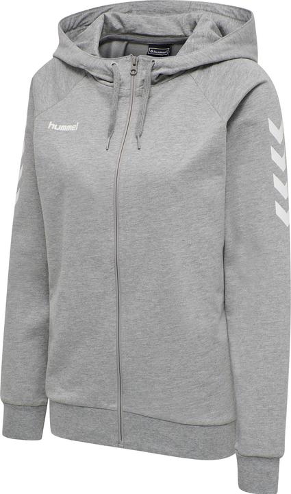 Actual product image hummel Go Cotton Zip Hoodie Woman (XS)