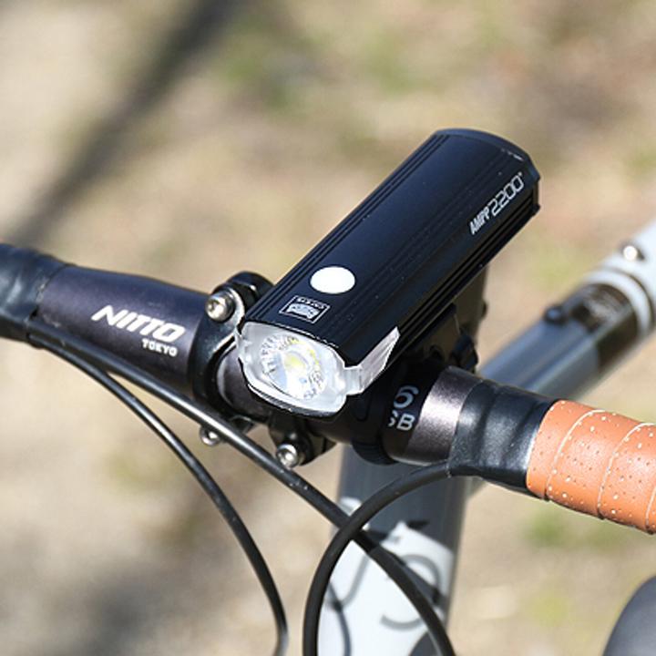Actual product image CatEye AMPP2200 Headlight Bicycle â € “Bicycle lighting Max.2200 Lumen â € “Brand duration 1 to 60 h (2200 lm)