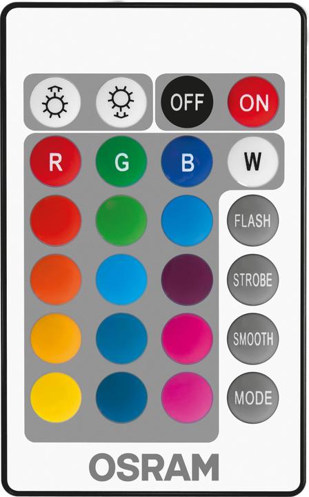 Immagine prodotto Osram Lampade a led retrofit Rgbw con telecomando (E14, 25 W, 250 lm, 1 x, G)