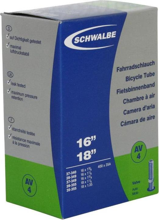 Produktbild Schwalbe No. 4 AV4 (Schrader (AV), 16", 40 mm)