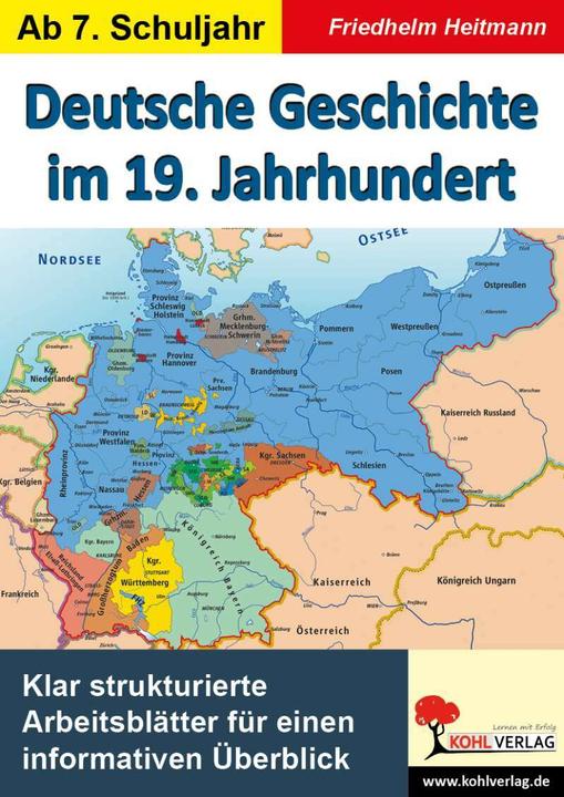 Actual product image Deutsche Geschichte im 19. Jahrhundert (German, Friedhelm Heitmann, 2012)
