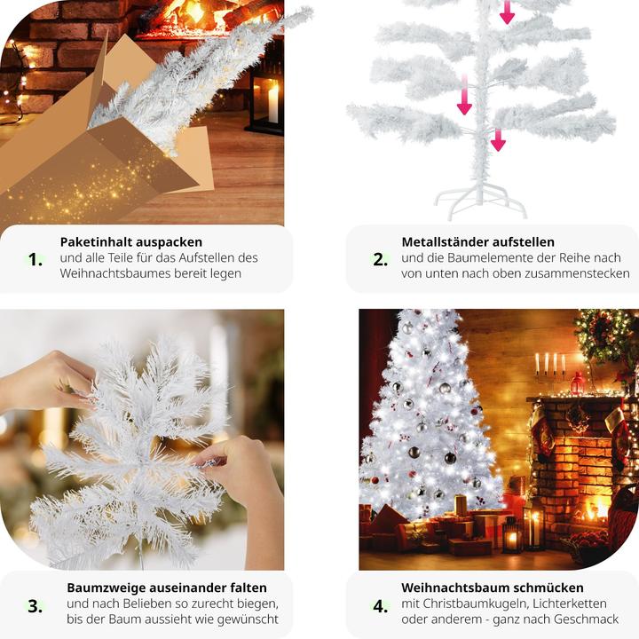 Actual product image tectake Artificial Christmas tree (180 cm)