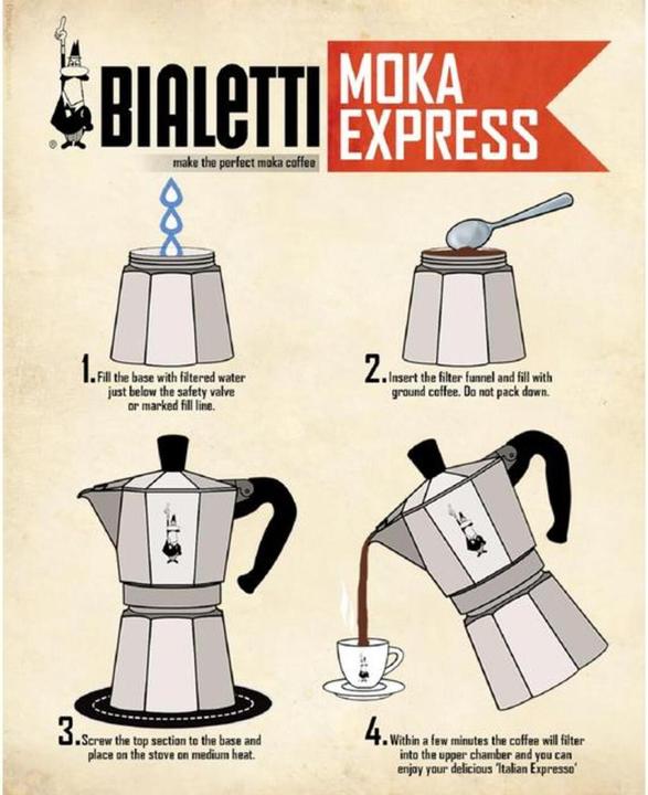 Image du produit Bialetti Moka Express (4 T.)