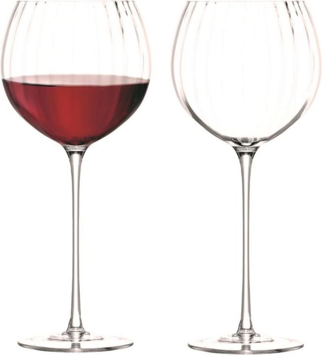 Immagine prodotto LSA Set di 2 bicchieri da vino Aurelia Balloon 570ml Ottica Trasparente (57 cl, 2 Occhiali, Bicchieri da vino bianco)