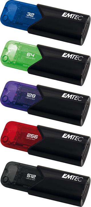 Actual product image Emtec B110 Click Easy (32 GB, USB-A, USB 3.2)
