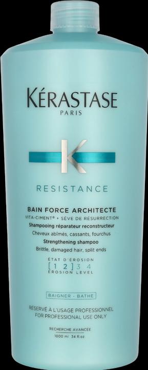 Actual product image Kérastase bain force architect (1000 ml, Liquid shampoo)