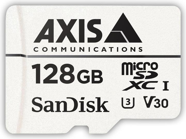 Produktbild Axis Surveillance Card 128 GB (128 GB, microSDXC, SD, U1, UHS-I)