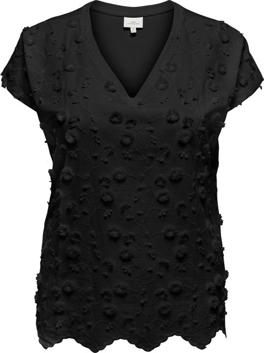 Only Normal geschnitten V-Ausschnitt Curve Top Top (M)