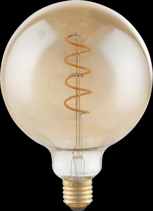 Actual product image Globo LED bulb brass 1xE27 LED Duban (E27, 4 W, 200 lm, 1 x, G)
