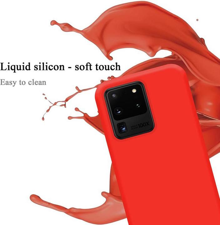Immagine prodotto Cadorabo Copertura della cassa del silicone liquido TPU (Samsung Galaxy S20 Ultra)