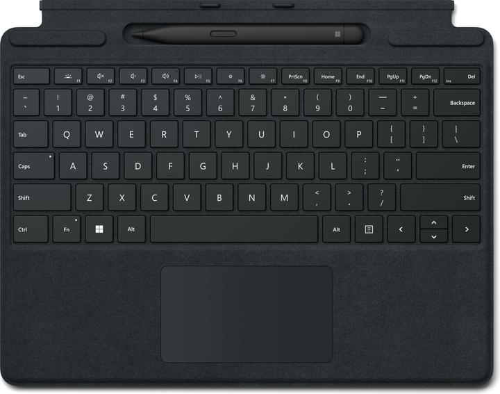 Produktbild Microsoft Surface Pro Signature Keyboard with Slim Pen 2 Cover port QWERTY Englisch (Eng. Int., Microsoft Surface Pro X, Microsoft Surface Pro 8)