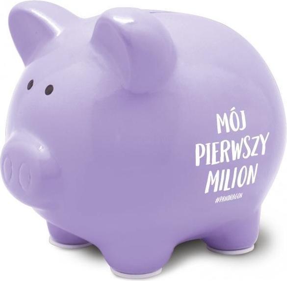 Nuance Pastell-Millionen-Sparschwein