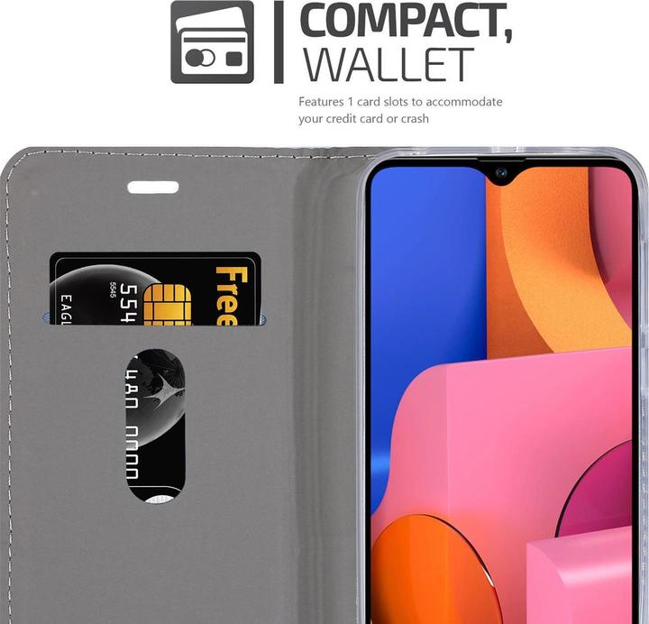 Actual product image Cadorabo Book Jeans Optics Cover (TCL A30, Samsung Galaxy M10s, Samsung Galaxy A20)