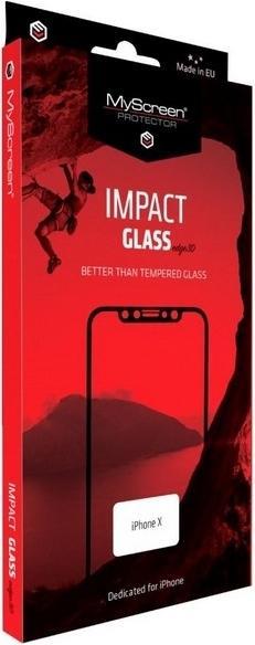 Produktbild MyScreen Protector impact glass edge 3D 7+/8+ combination antiCRASH film and HybridGLASS scratch resistant 6H (1 Stück, Apple iPhone 7 Plus)