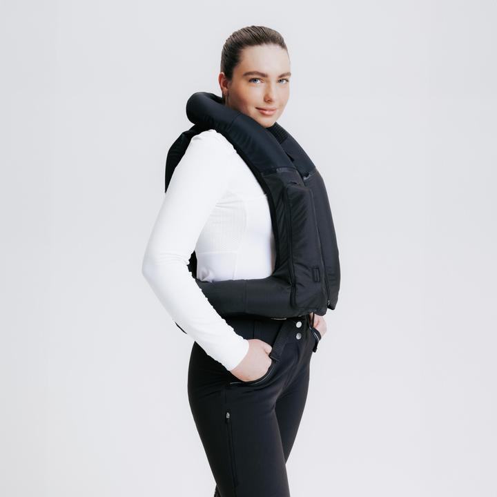 Actual product image Caperlan Riding waistcoat Airbag ladies/men black (M)