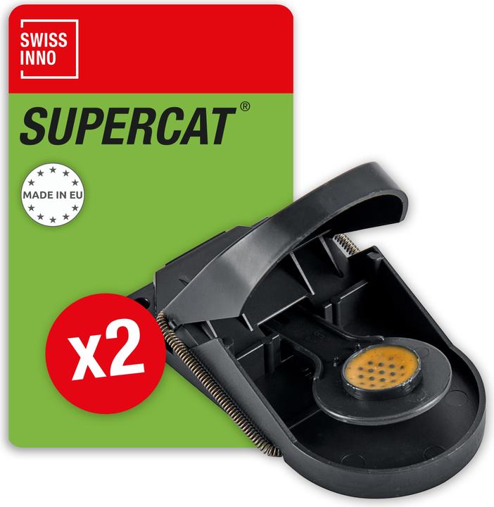 Super Cat Mausefalle SuperCat 2er