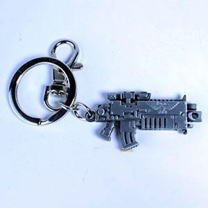 Produktbild Semic Warhammer 40K porte-clés métal Bolter Metallic Finish