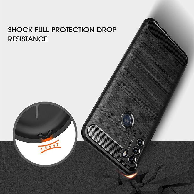 Produktbild MU Style Carbon Fiber TPU Softcase Series (Motorola Moto G50)
