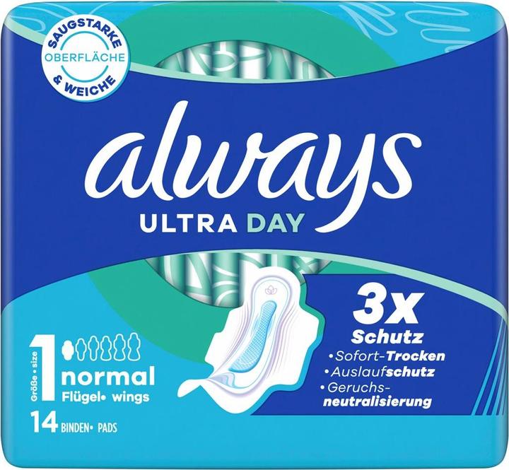 Actual product image Always Ultra Day (14 x, Sanitary pads)