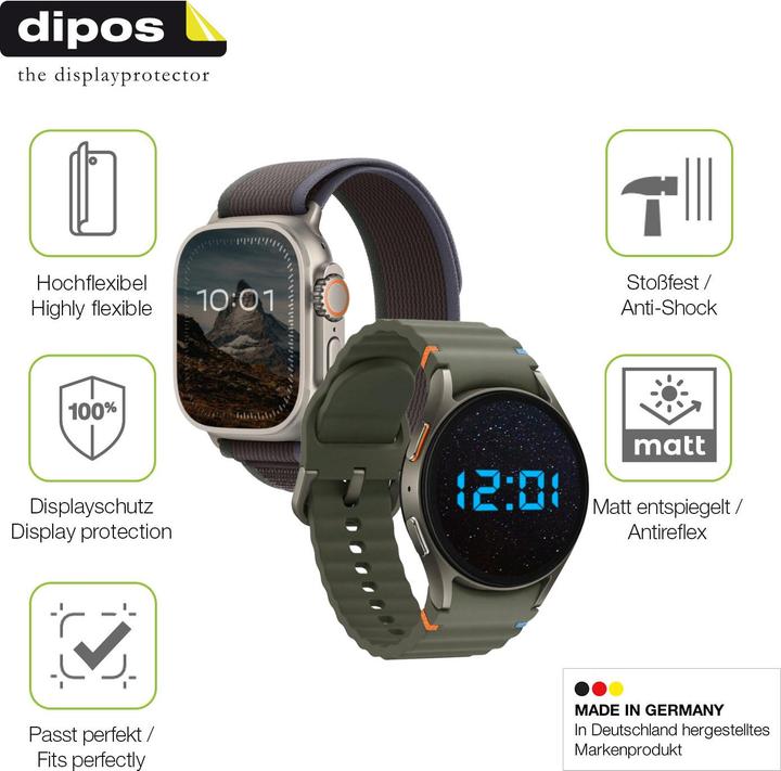 Actual product image Dipos Full Cover Screen Protector Matte