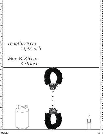 Image du produit Ouch! Pleasure Handcuffs Furry
