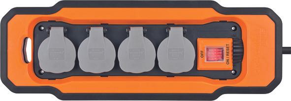Brennenstuhl Power distributor (4 x, 3-pole)