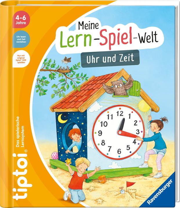 Actual product image tiptoi Meine Lern-Spiel-Welt: Uhr und Zeit (German, Silke Voigt, Heike Tober, 2024)