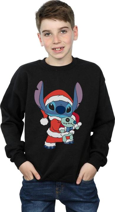 Immagine prodotto Disney Lilo And Stitch Stitch Christmas Felpa Ragazzi (152, 158)