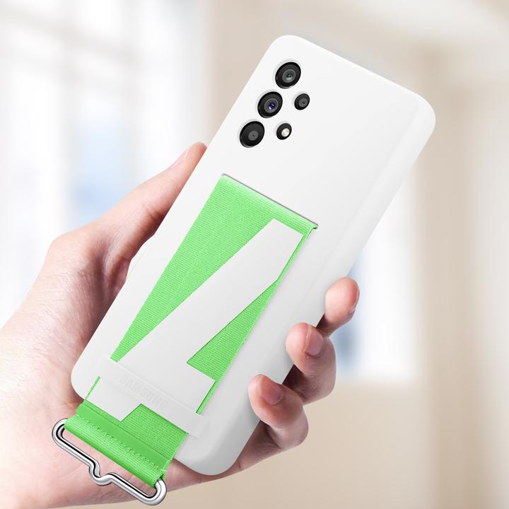 Actual product image Samsung Silicone cover with loop (Samsung Galaxy A53 5G)
