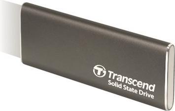 Actual product image Transcend SSD 2TB ESD265C Portable, USB 10Gbps, Type-C (2000 GB)